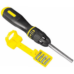 Stanley Multibit Ratchet Screwdriver + 10 Bits Number of Pieces - 11