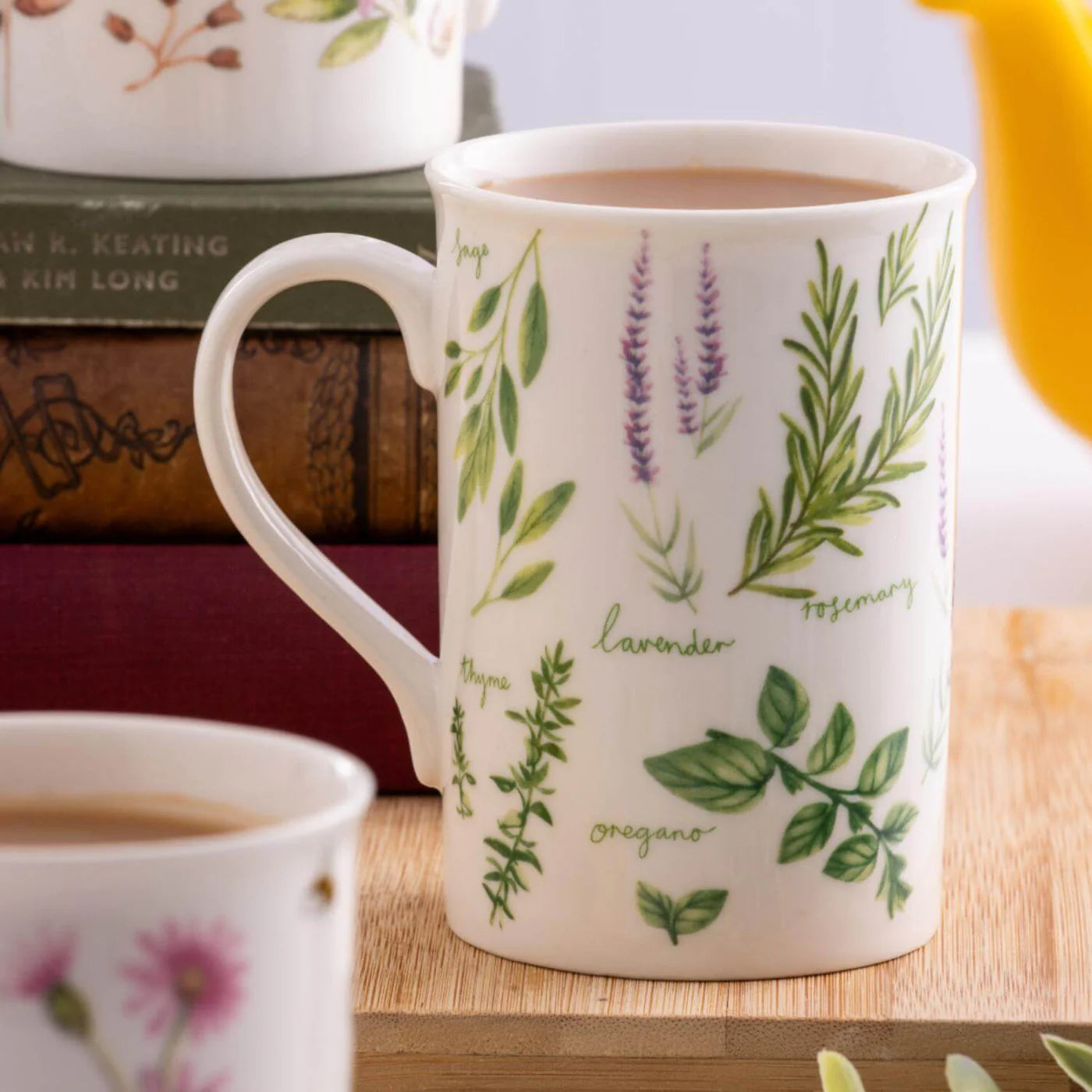 Taza de lavanda Herbs de Price & Kensington Garden