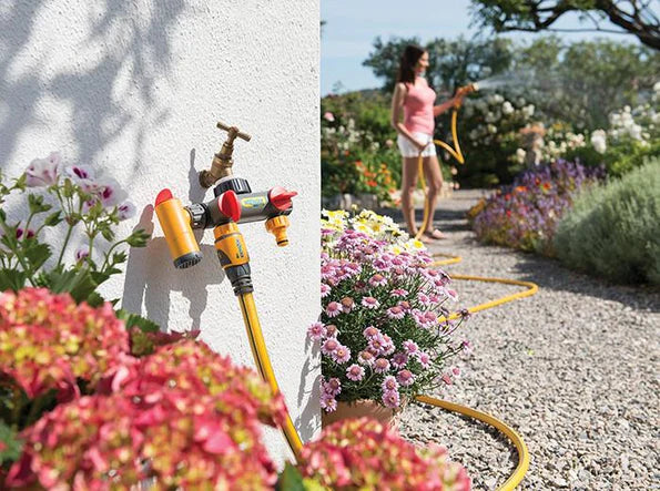 Hozelock Flow Max 3 Way Tap Connector