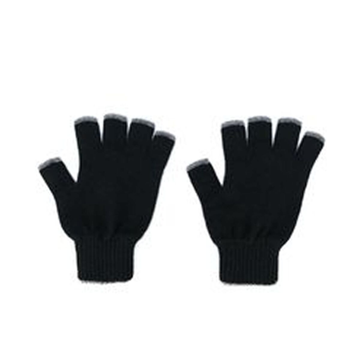 Laltex Mens Black Fingerless Magic Gloves