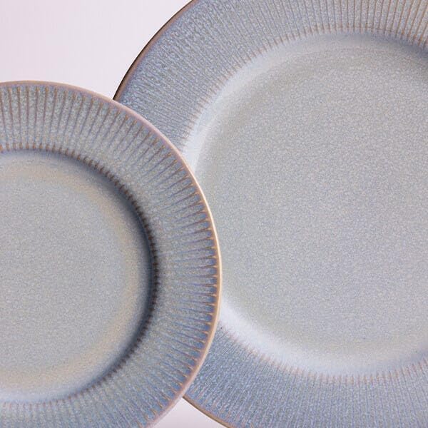 Mason Cash Reactive Linear Grey Dinner Plate