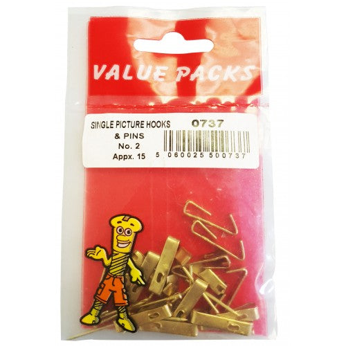 Fast Pak PICTURE HOOKS SINGLE & PINS
