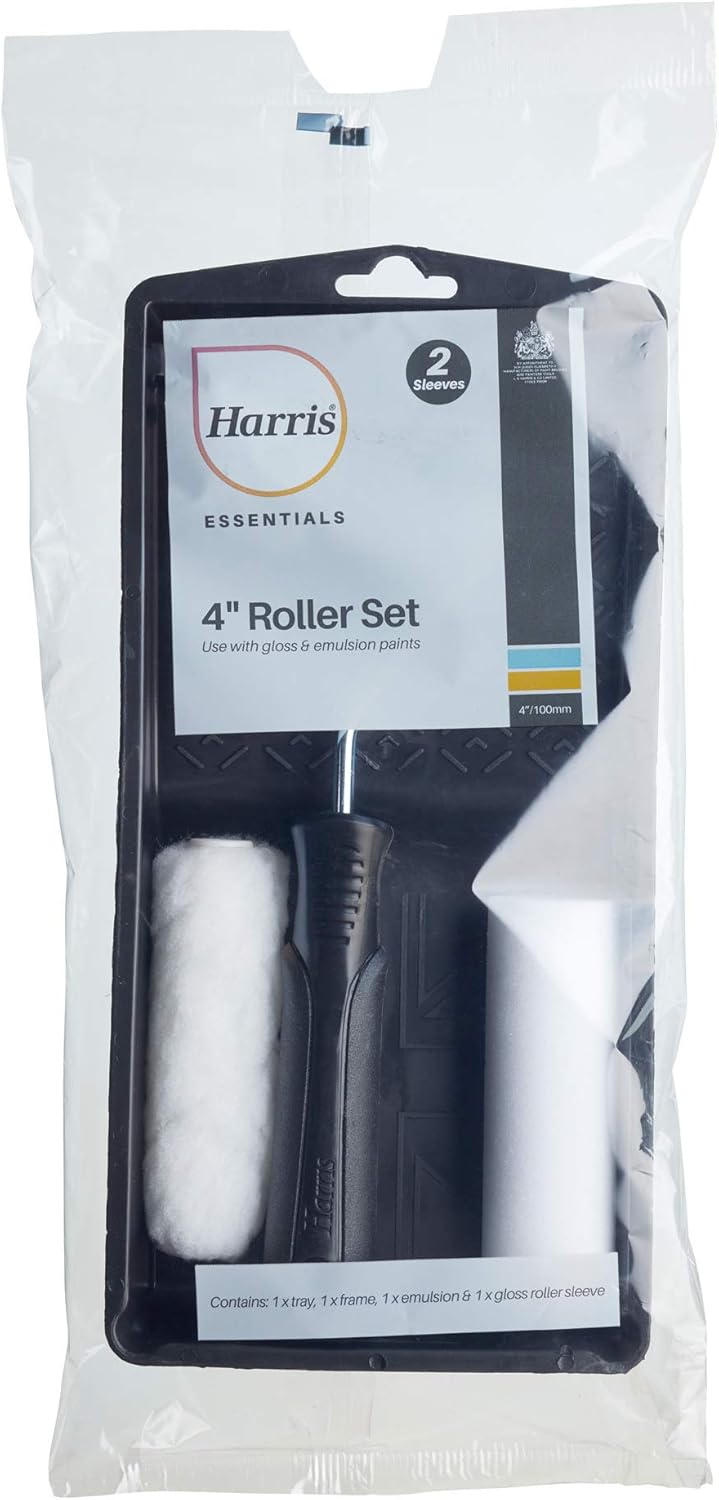 Harris Essentials 4" Mini Roller Set