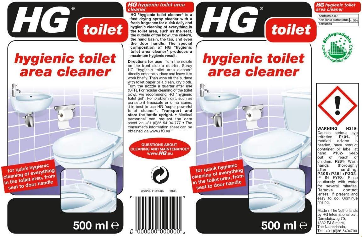 HG Hygenic Toilet Area Cleaner