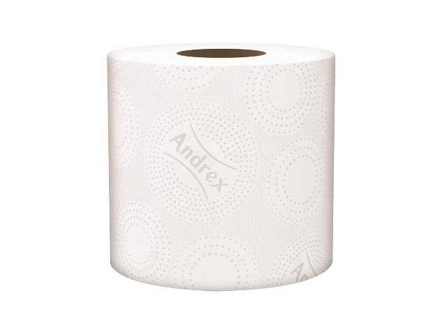 Rouleau de papier toilette blanc Andrex
