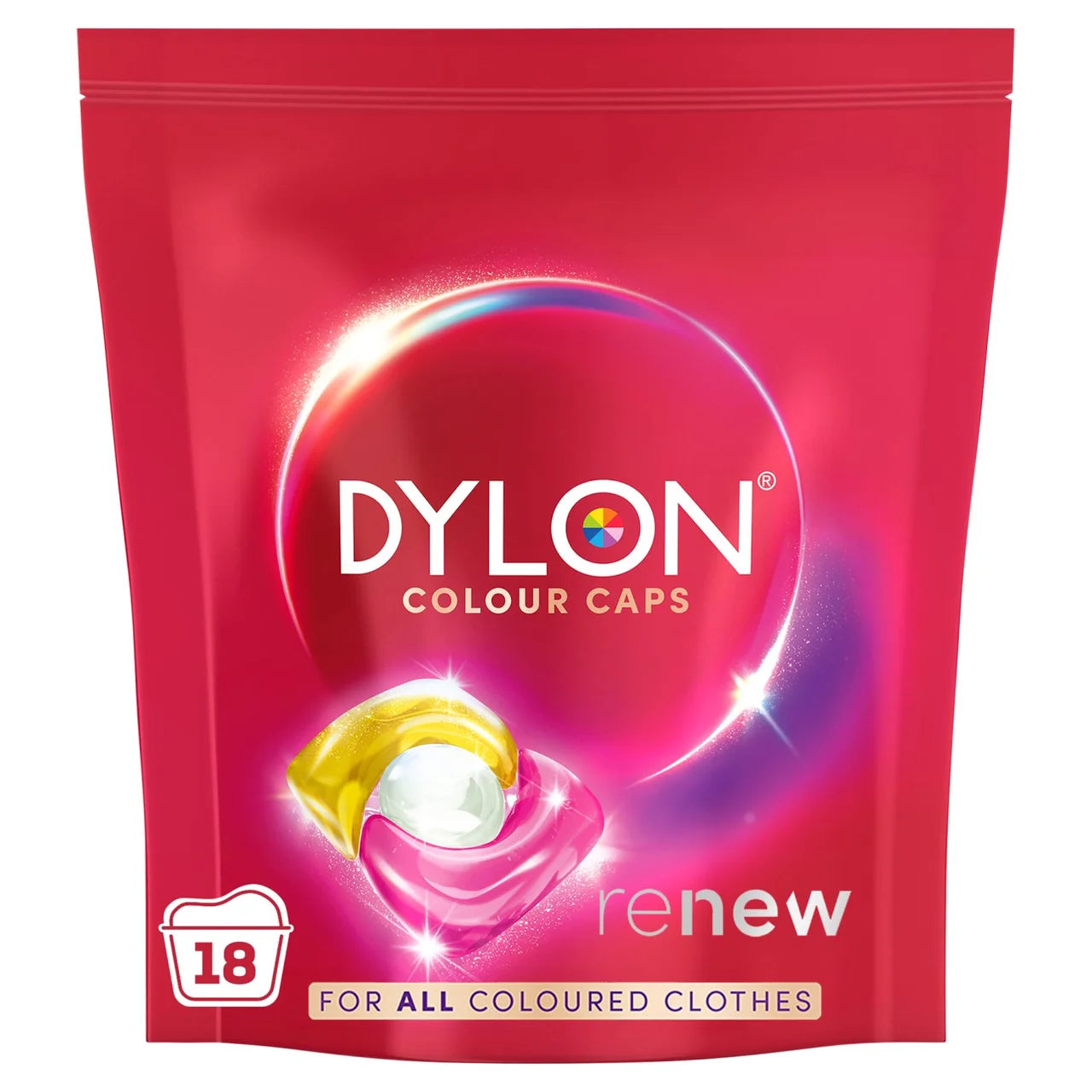 Dylon Colour Caps 18 Wash COL18W