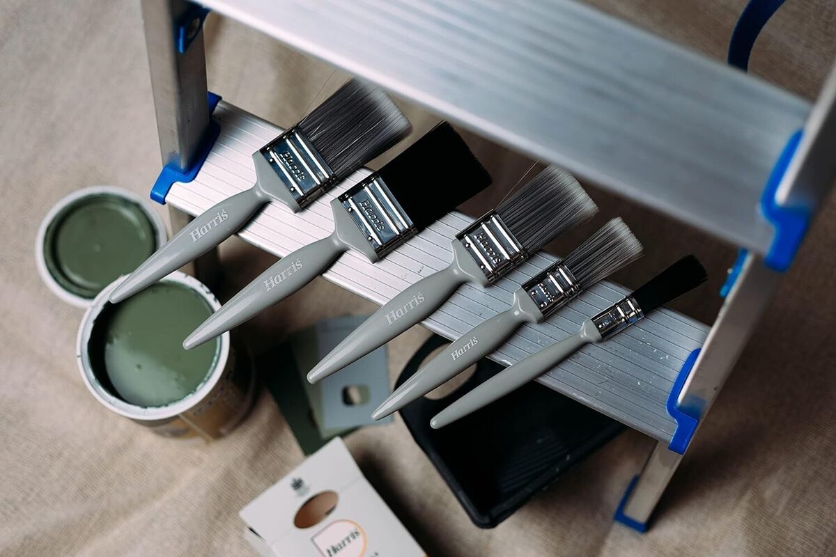Harris Essentials Wall, Ceiling & Gloss Paint Brush Set
