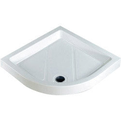 SupaPlumb High Wall ABS Cap Quad Stone Resin Shower Tray