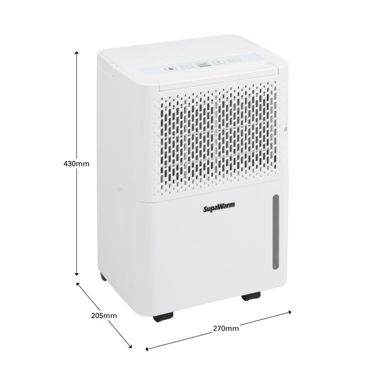 SupaWarm Dehumidifier 10L Per Day