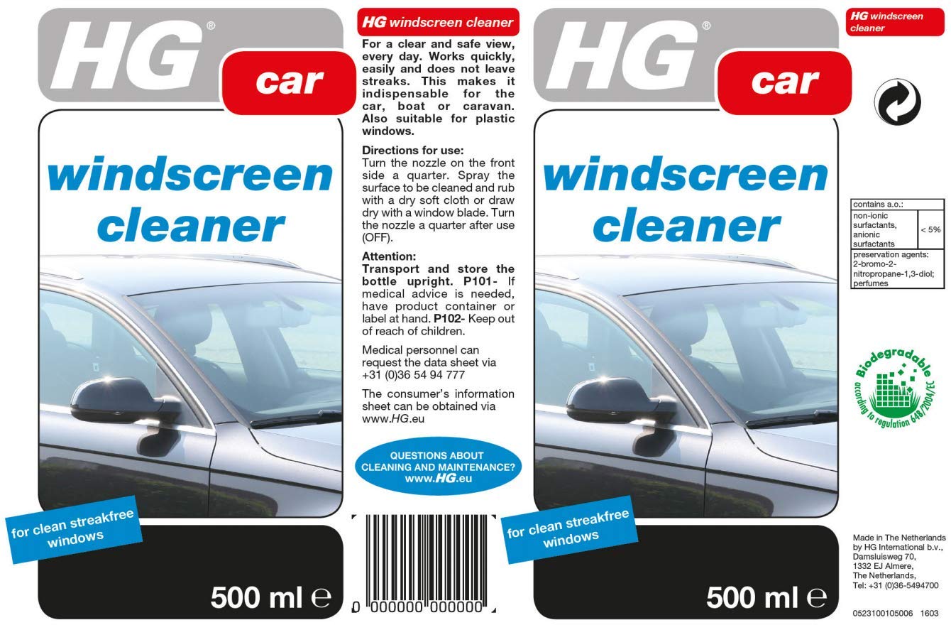 HG Car Windscreen Cleaner