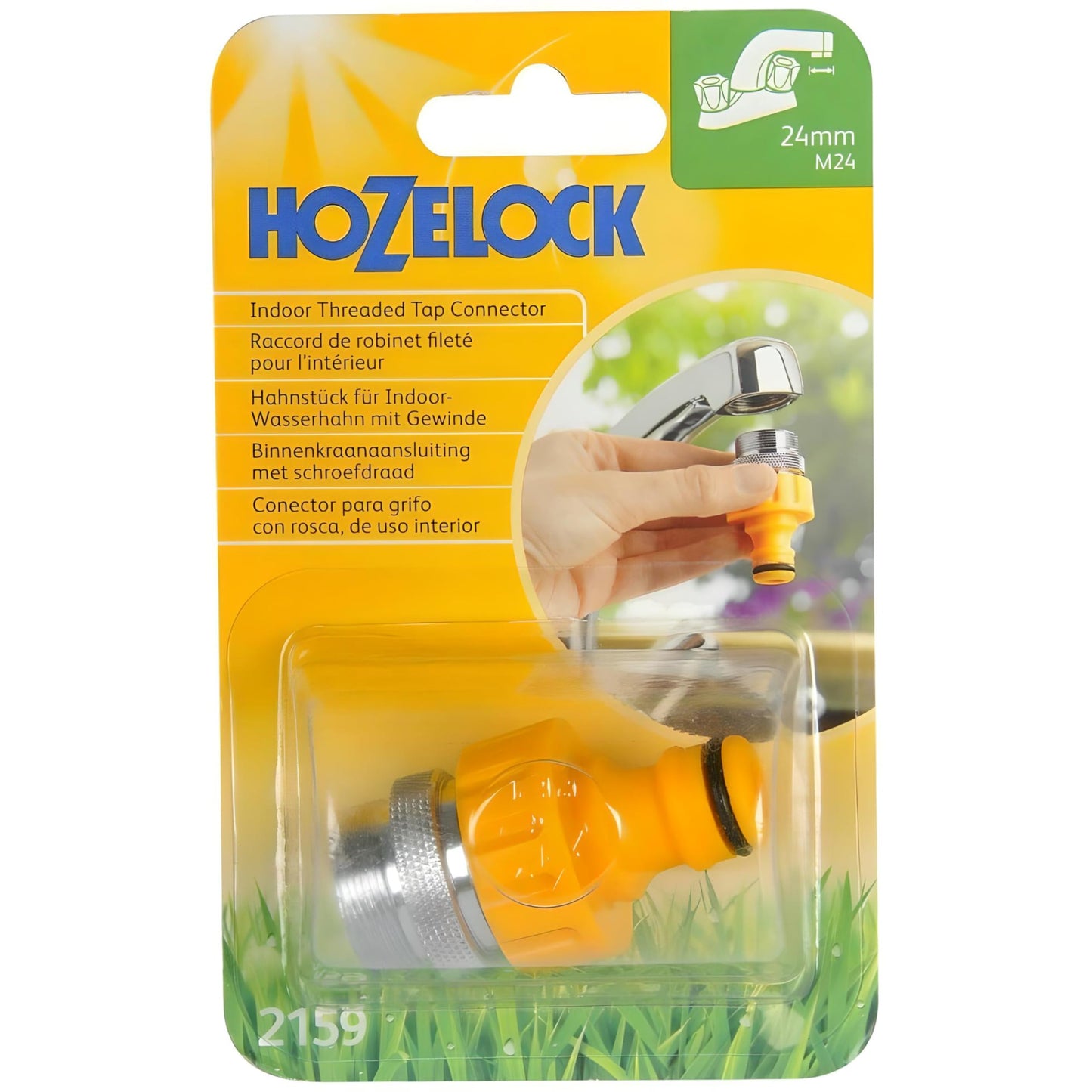 Hozelock Indoor Threaded Tap Connector M