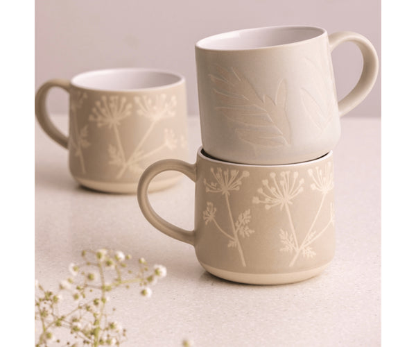 Mason Cash Botanical Gypsophila Stone Mug