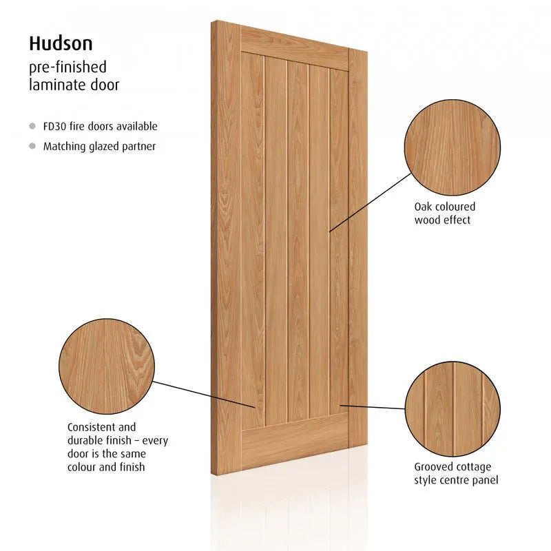 J B Kind Hudson Laminate Internal Door
