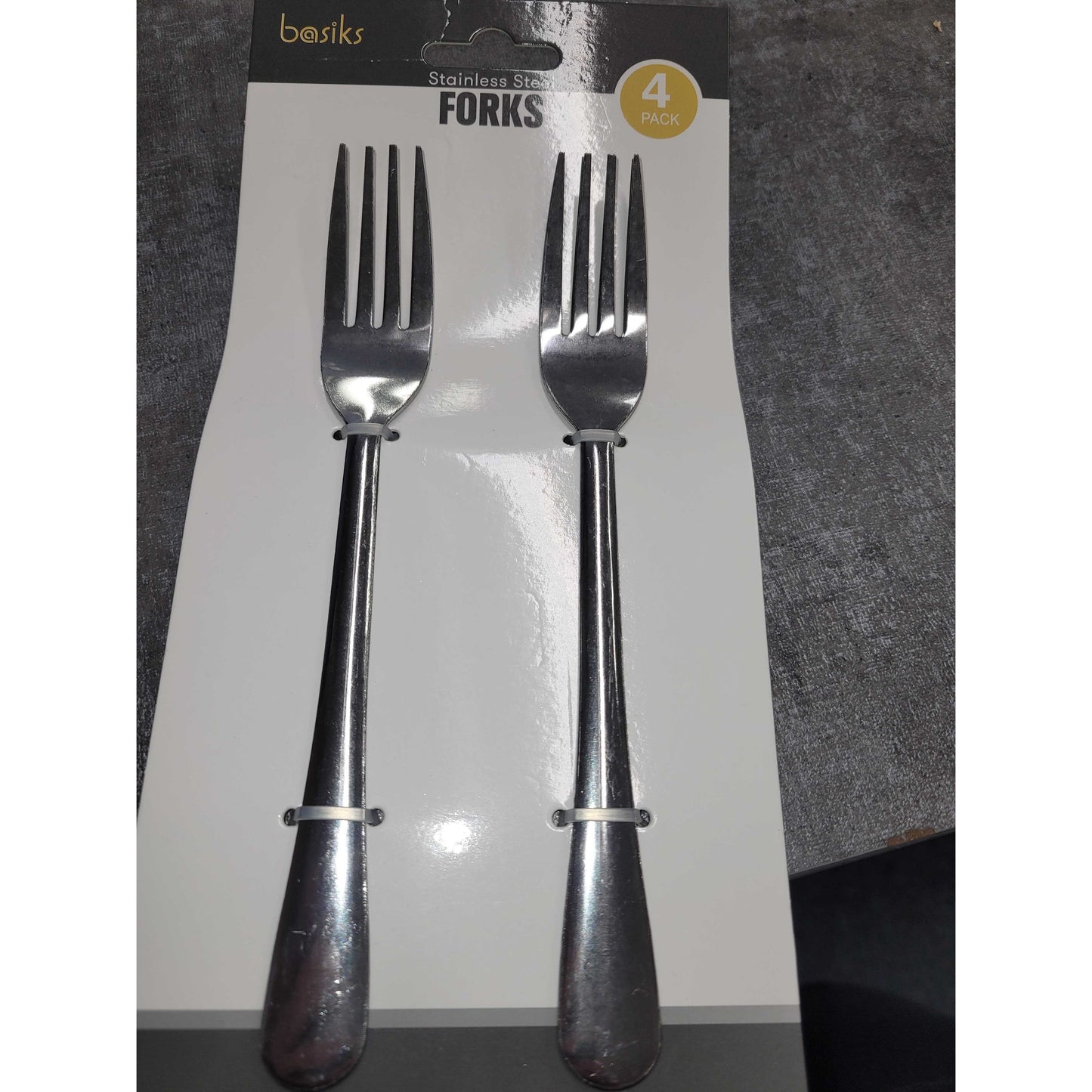Basiks Stainless Steel Forks