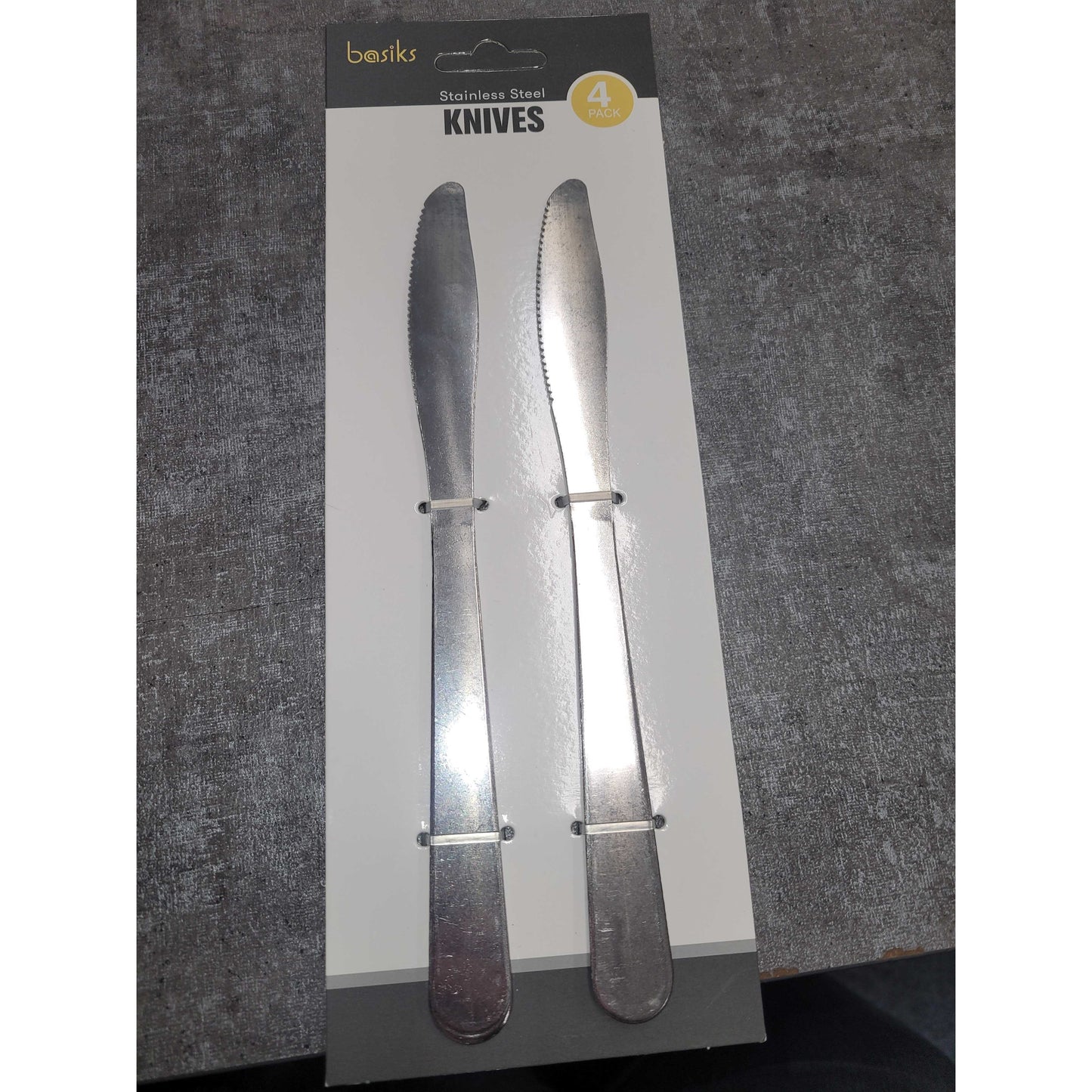 Basiks Stainless Steel Knives