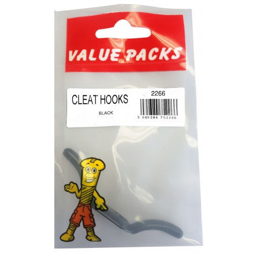 Fast Pak CLEAT HOOKS BLACK