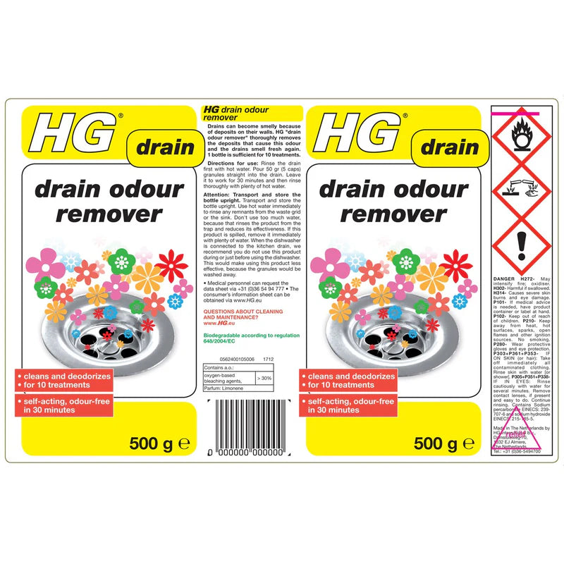 HG Drain Odour Remover