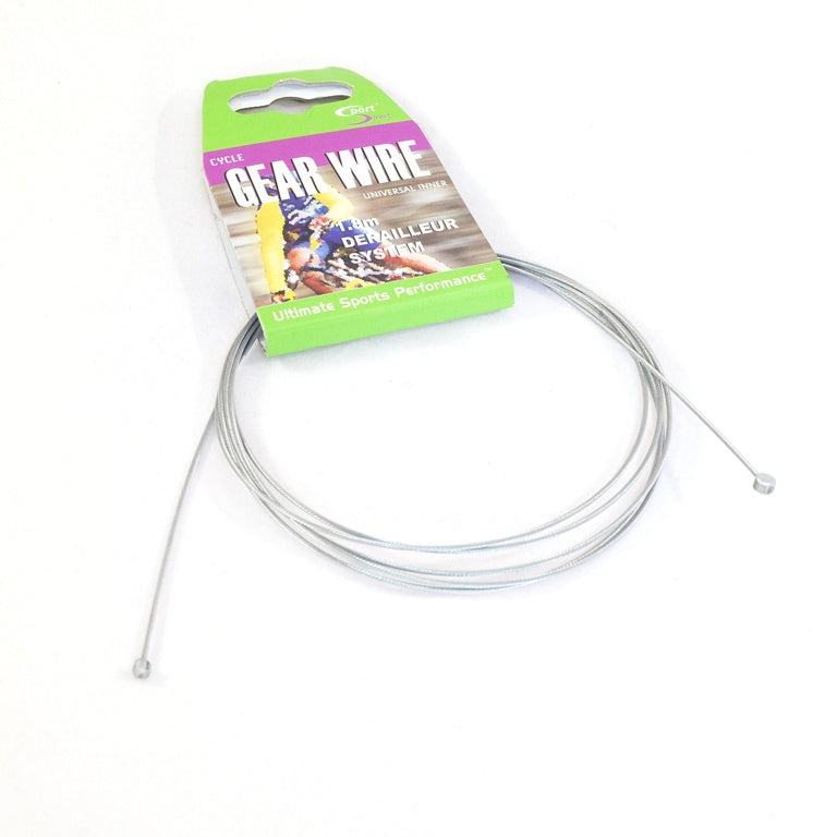 Sport Direct Rear Gear Cable - 1.8m Silver