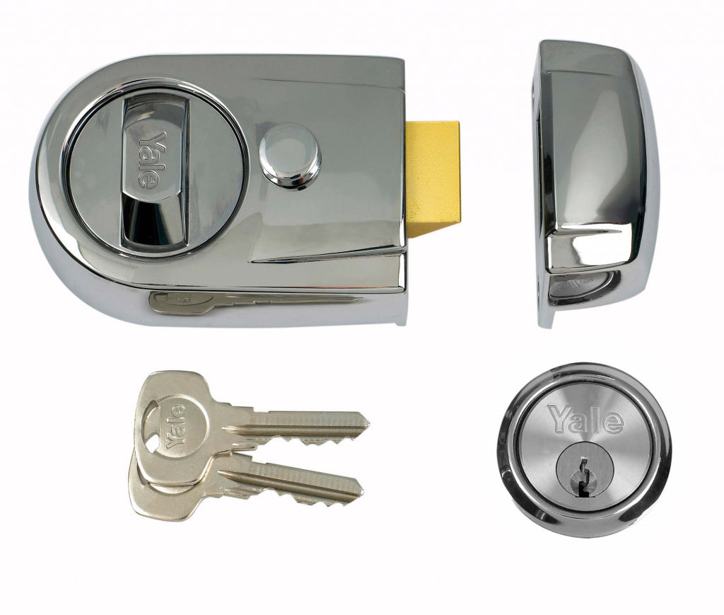 Yale Y3 Nightlatch - Visi Pack Chrome