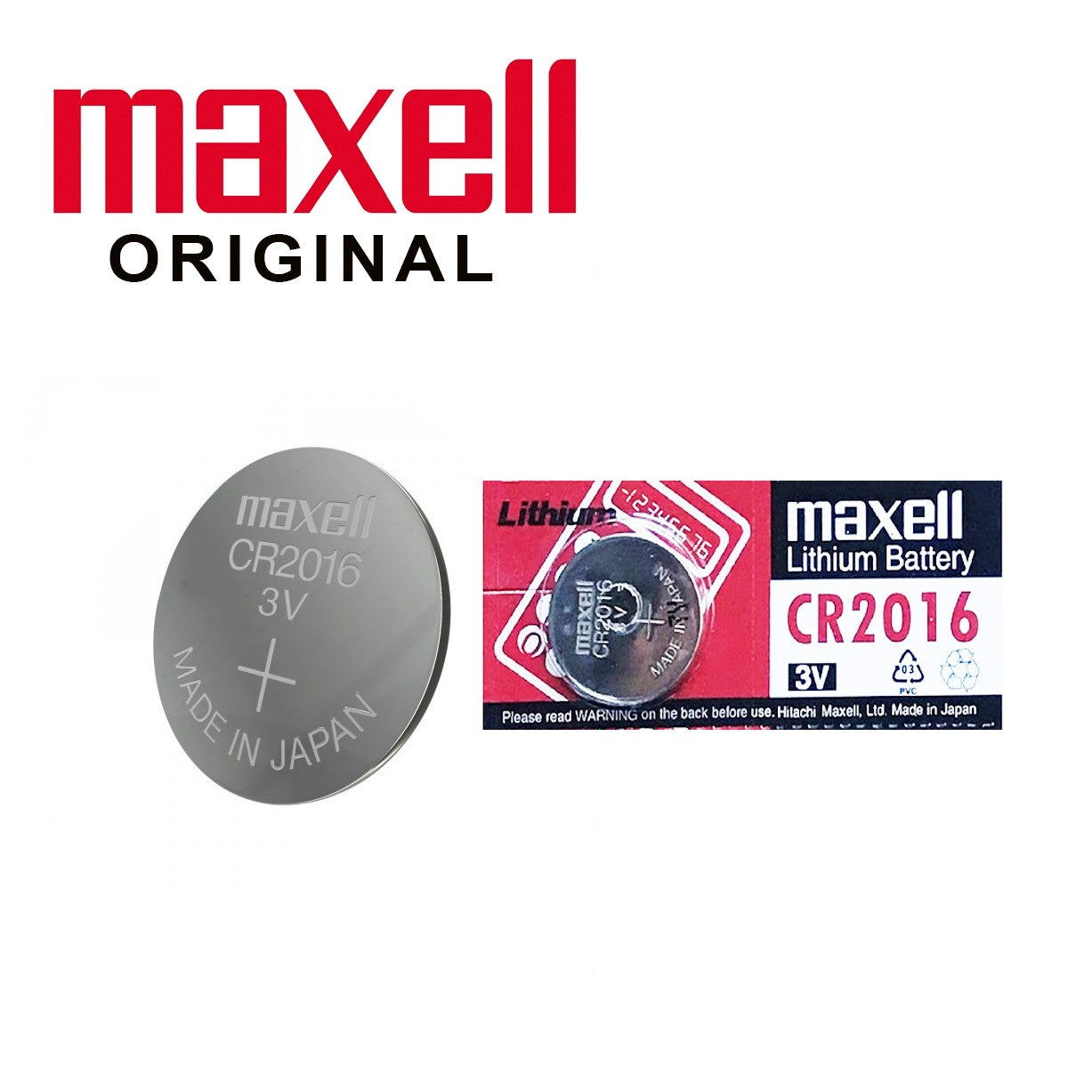Maxell Lithium CR2016