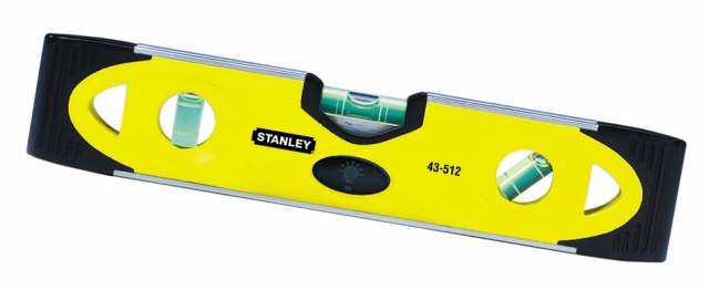 Stanley Magnetic Base Torpedo Level 230mm
