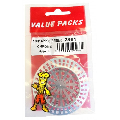 Fast Pak 1 3/4'' SINK STRAINERS CHROMED