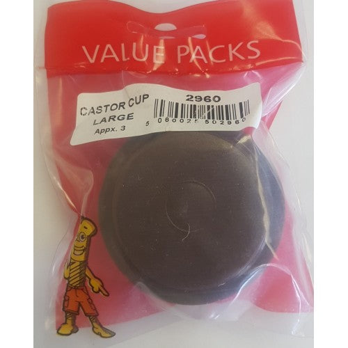 Fast Pak CASTER CUPS LARGE