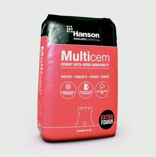 Hanson Multicem Cement In Plastic Bag