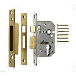 Era Euro Pro-fit Sashlock 76mm Finish: Satin