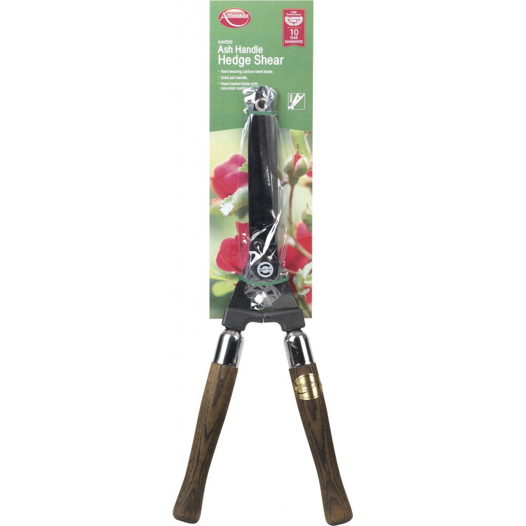 Tijera para setos con mango de fresno Ambassador
