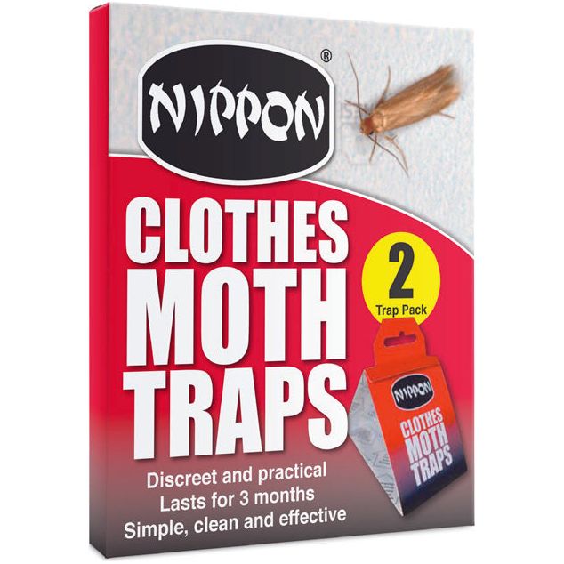 Nippon Clothes Moth Traps Pack Of 2