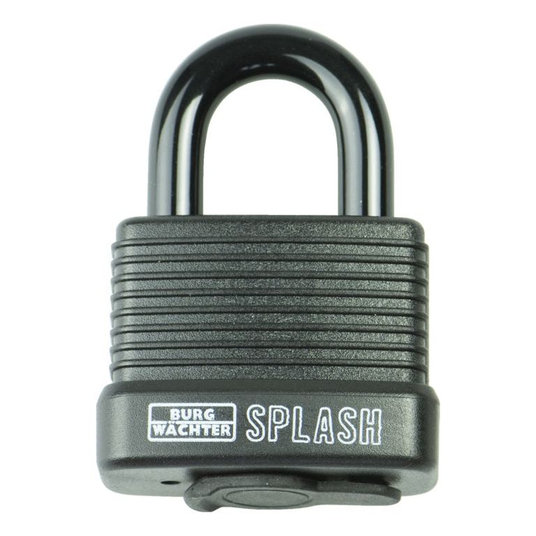 Burg-Wächter Aluminium Weatherproof Padlock with Thermoplastic Cover