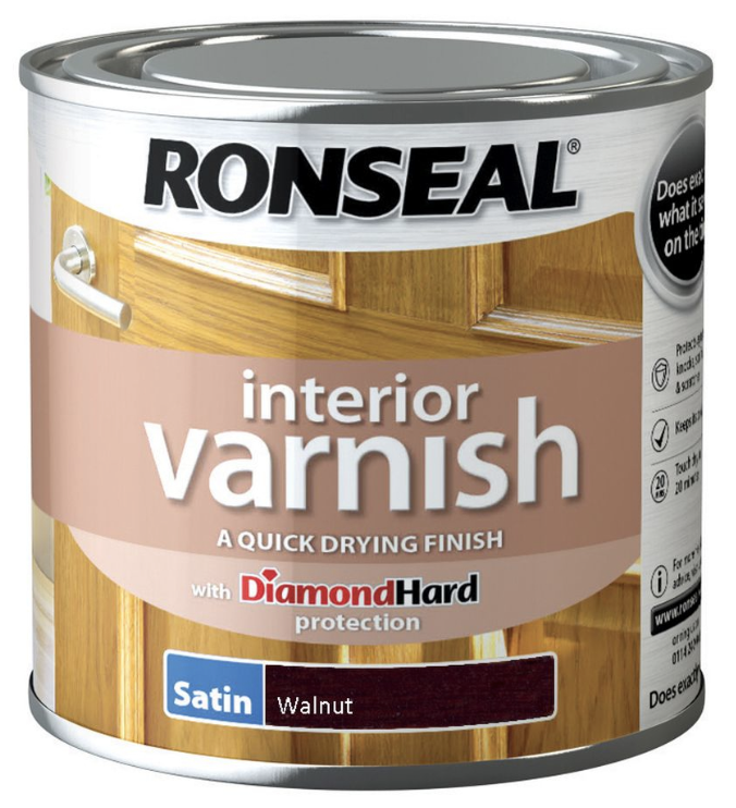 Ronseal Interior Varnish Satin 250ml