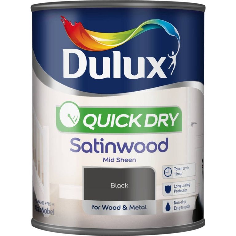 Dulux Quick Dry Satinwood 750ml