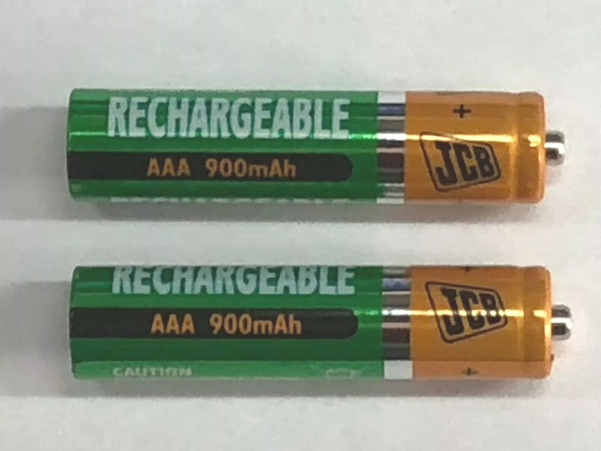 JCB Rechargeable AAA Batteries