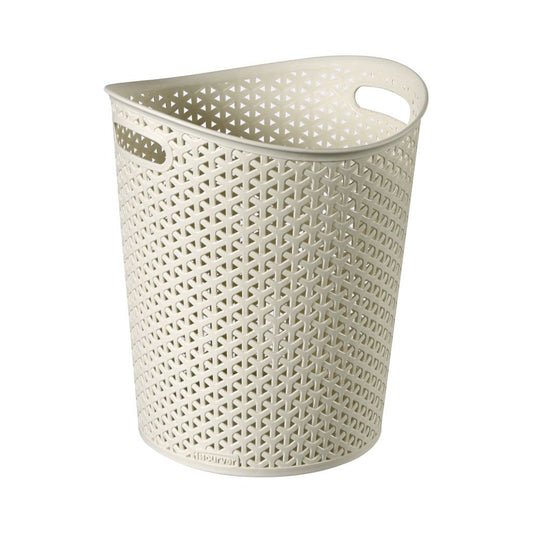 Curver My Style Paper Bin Vintage White