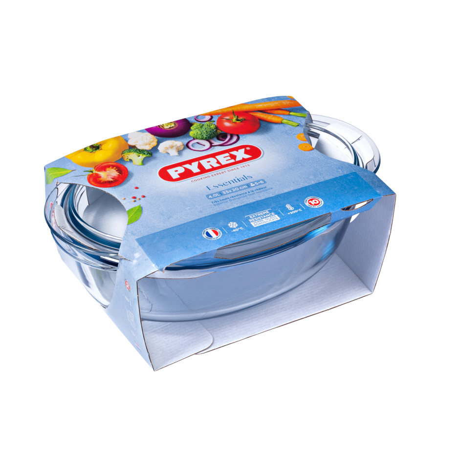 Pyrex Essentials Oval Casserole 4.1L