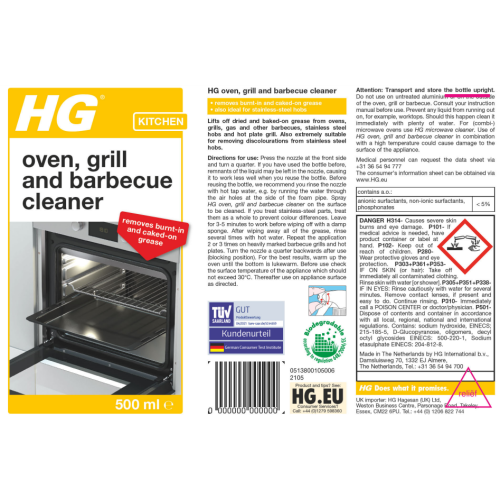 HG Oven, Grill and Barbecue Cleaner