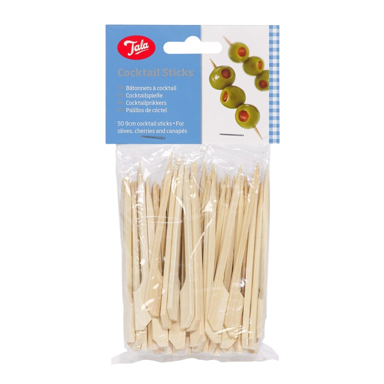Tala Bamboo Cocktail Sticks Set Of 50