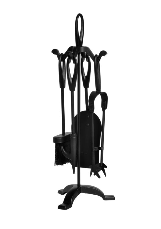 Hearth & Home All Black Companion Set 5 Piece