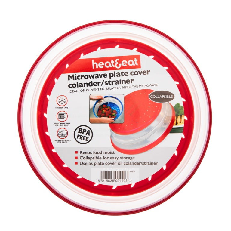 Couvercle/passoire pour assiette pliable Pendeford