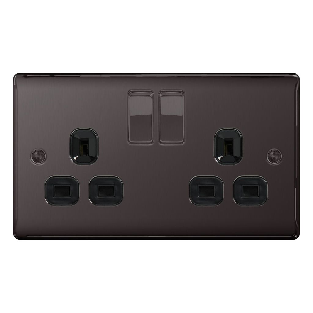 BG 13a 2 Gang Switch Socket