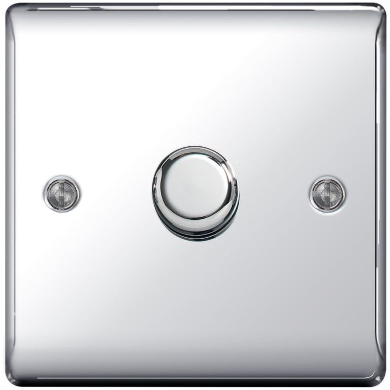 BG Chrome 2 Way Dimmer Switch 400w