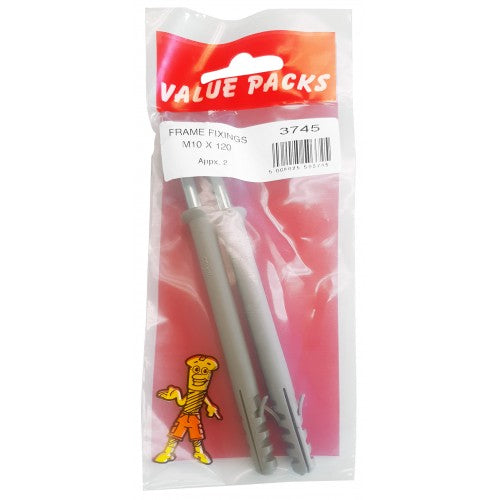 Fast Pak M10 x 115/120 NYLON FRAME FIXINGS