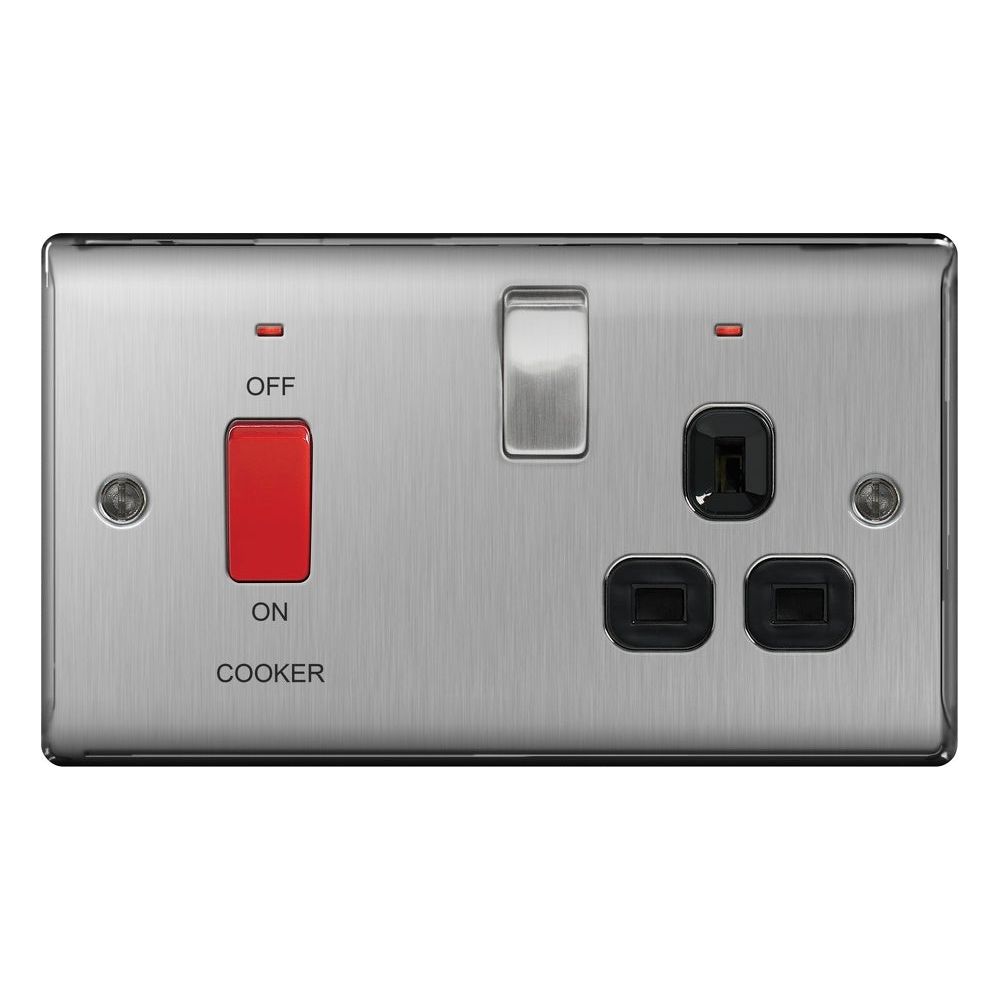 BG 45a Cooker Connection Unit Switched