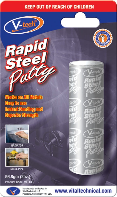 Streetwize Rapid Steel Epoxy Adhesive 56.8gm