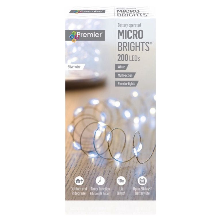 Premier 50 LED Multi Action Battery Operated Microbrights