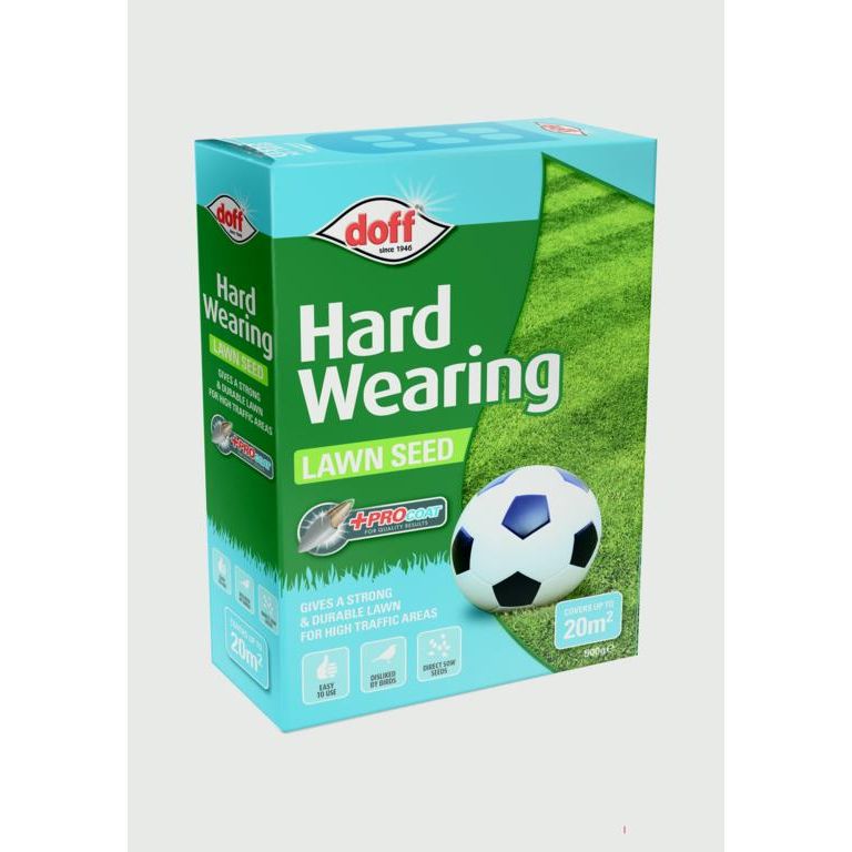Doff Hardwearing Lawn Seed With Procoat