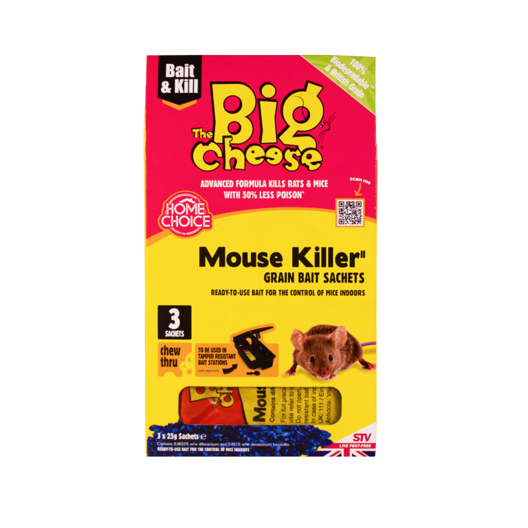The Big Cheese Mouse Killer - 3 x 25g