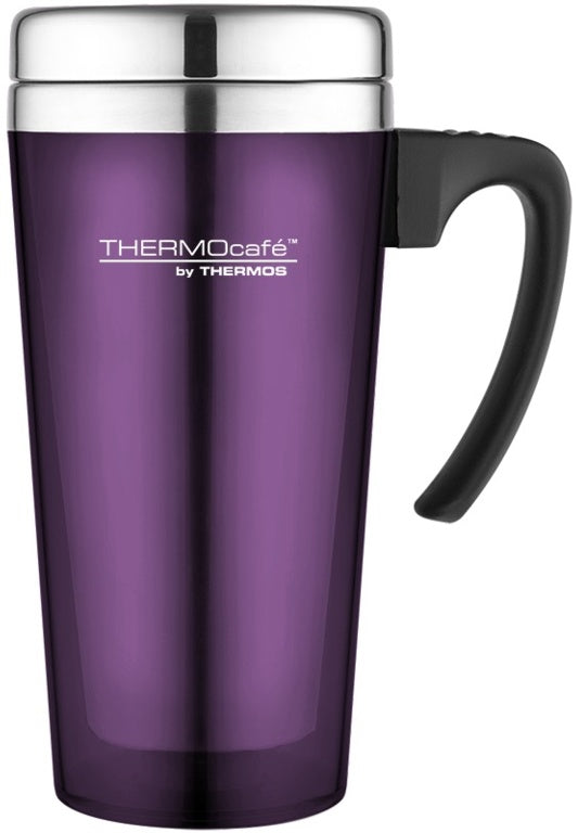 Thermos Thermocafe Trans Travel Mug 420ml Purple